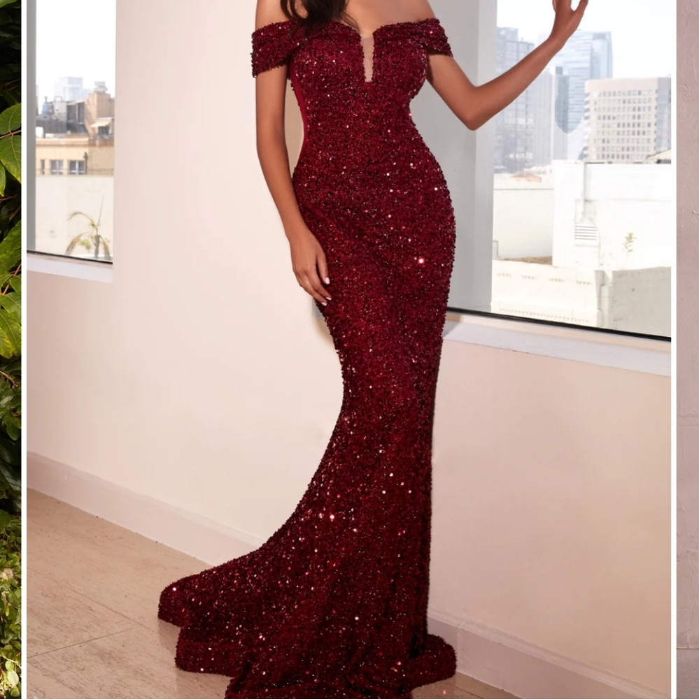 Sequin mermaid gown